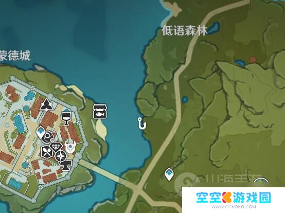 原神钓鱼具体地点 原神钓鱼点位置地图