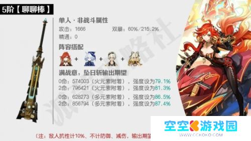 《原神》火神武器别再用撼地者了，这几把四星大剑才是真的首选