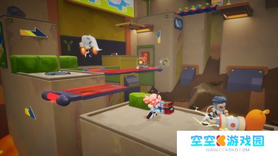 闯关型派对游戏《异星狂奔》Steam页面 年内发售