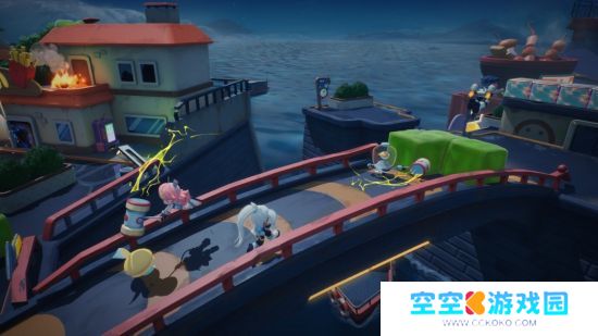 闯关型派对游戏《异星狂奔》Steam页面 年内发售