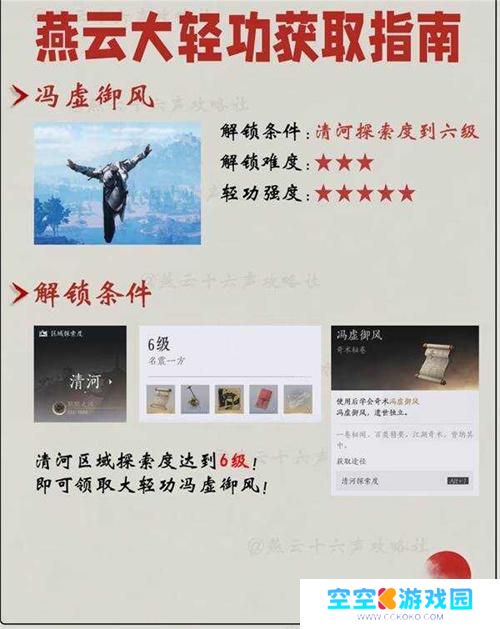 燕云十六声轻功获取方法大全 燕云十六声轻功获取方法大全