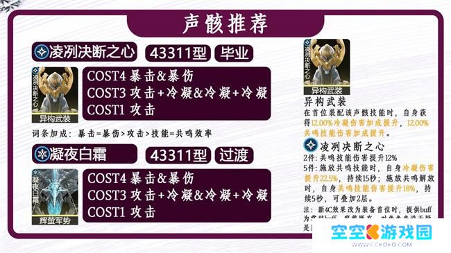 鸣潮2.0珂莱塔培养攻略